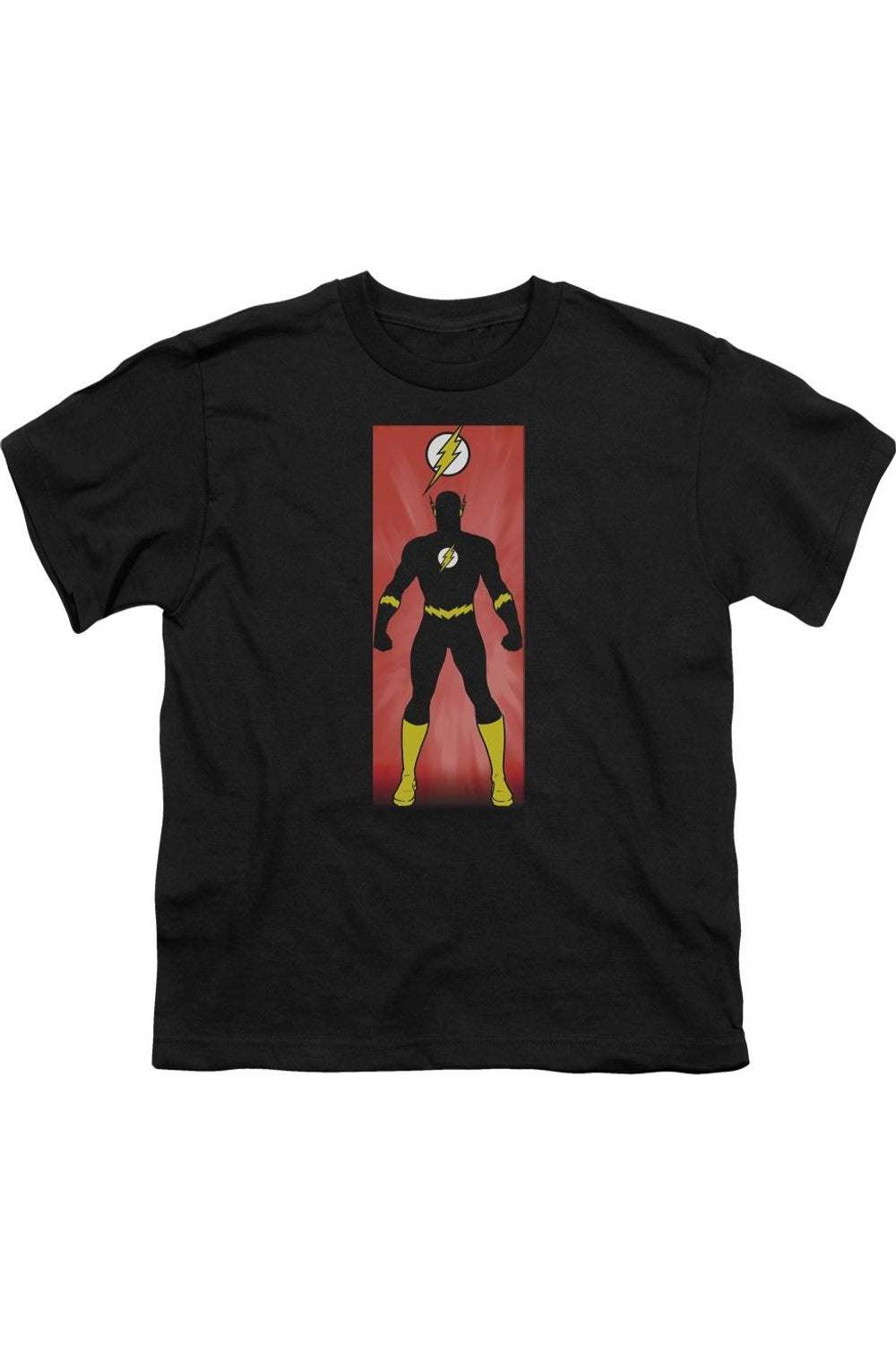 Футболка с коротким рукавом для подростков "Лига справедливости Америки: Флэш" Gildan, черный 
Футболка с коротким рукавом для подростков "Лига справедливости Америки: Флэш" Gildan, черный