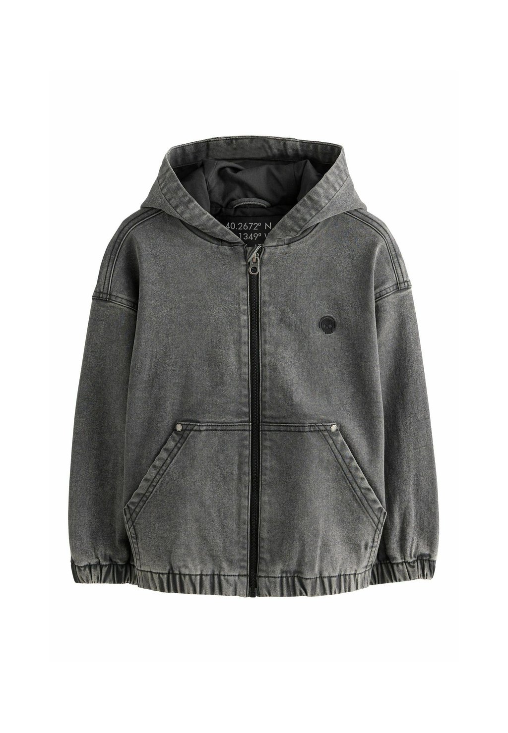 Джинсовая куртка Next, черный
Джинсовая куртка Next, черный