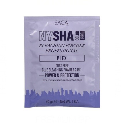 Saga Отбеливающий порошок Blue Plex 30G, Nysha
Saga Отбеливающий порошок Blue Plex 30G, Nysha