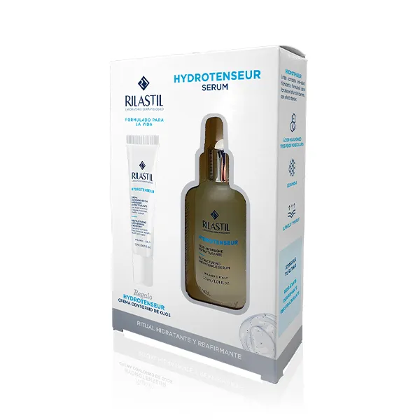Увлажнение и реструктуризация контура глаз и сыворотка Pack Hydrotenseur Serum 30 Ml Rilastil, 1 UD
Увлажнение и реструктуризация контура глаз и сыворотка Pack Hydrotenseur Serum 30 Ml Rilastil, 1 UD