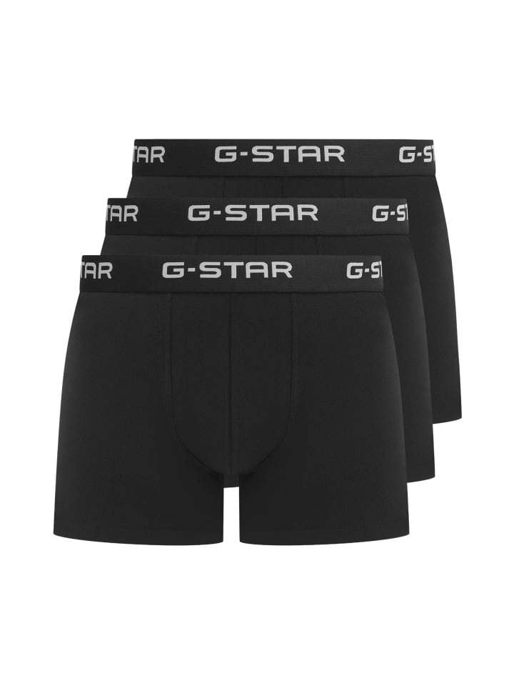 G-Star Комплект из 3 боксерских трусов черного цвета
G-Star Комплект из 3 боксерских трусов черного цвета
