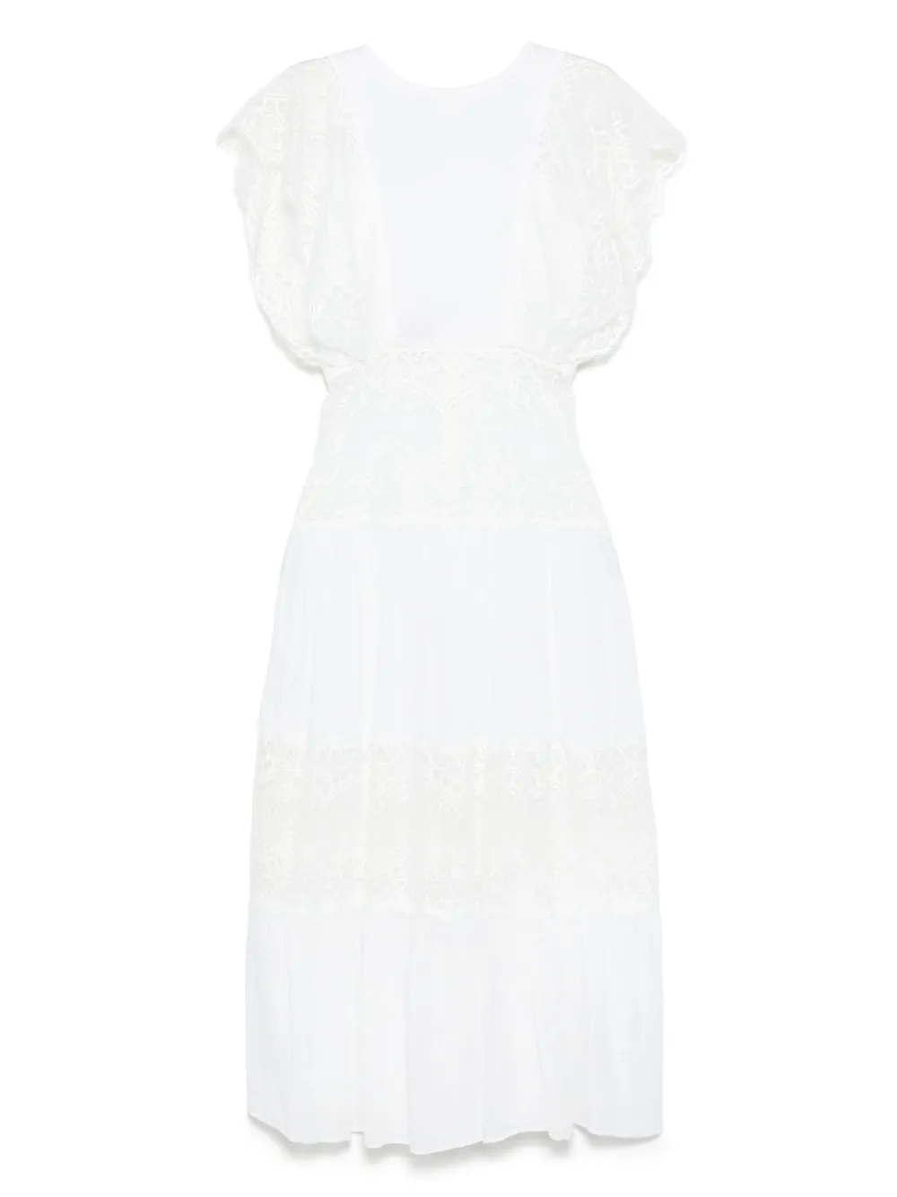 Кружевное платье Blanca с открытой спиной Bambah, белый
Кружевное платье Blanca с открытой спиной Bambah, белый