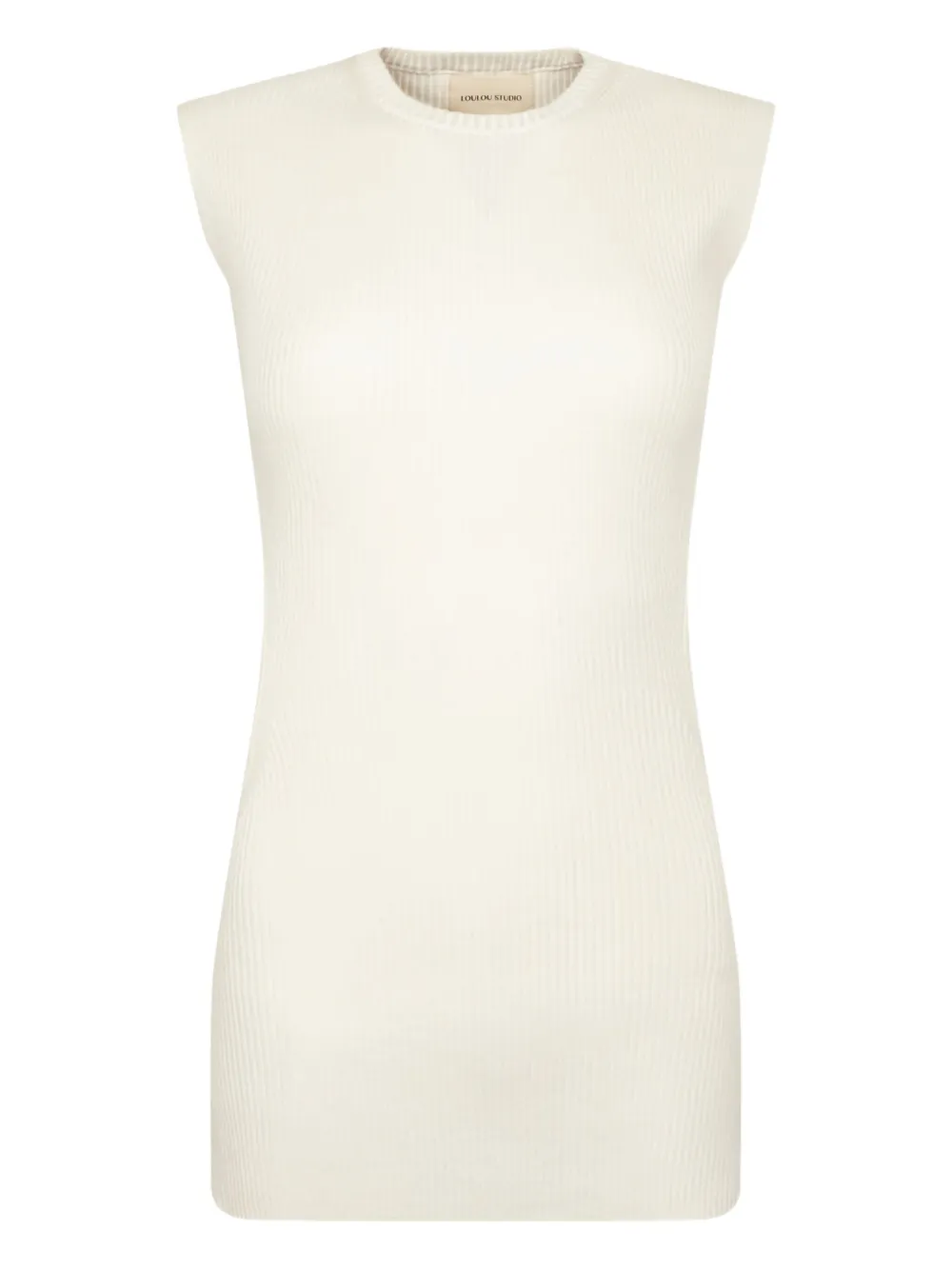 Топ в рубчик с открытой спиной Loulou, белый
Топ в рубчик с открытой спиной Loulou, белый