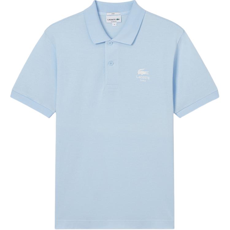 Поло с вышитым логотипом LACOSTE, светло-голубой
Поло с вышитым логотипом LACOSTE, светло-голубой