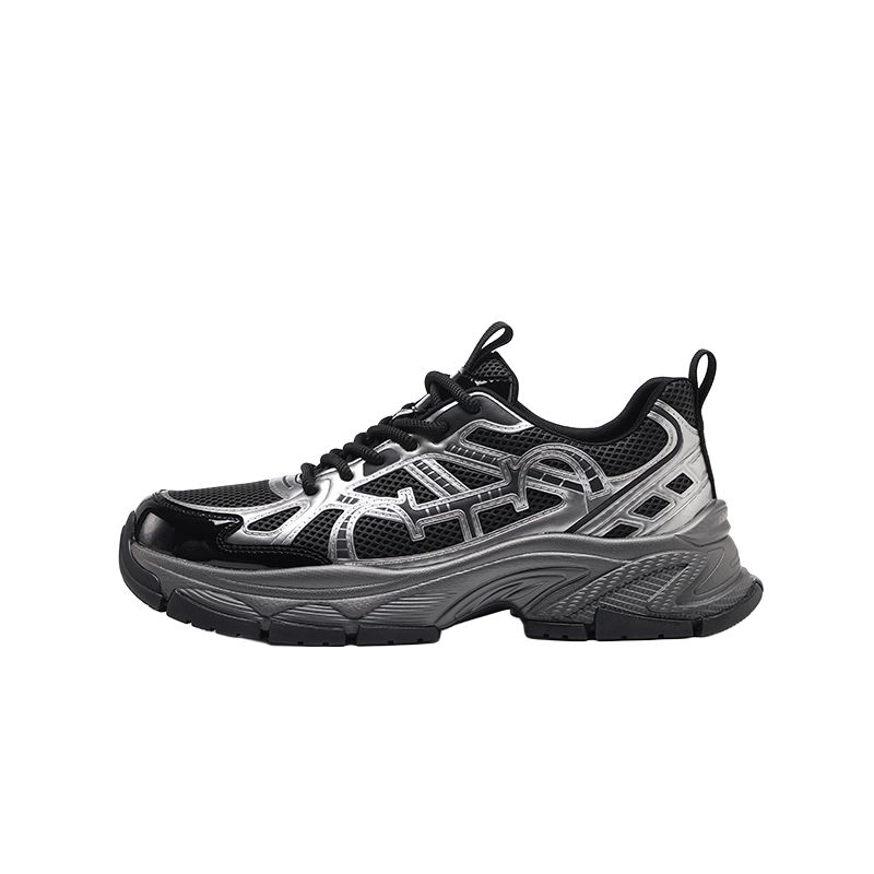 Zheng Dan Nu Дышащие низкие массивные кроссовки, увеличивающие рост, мужские, серебристо-черные
Zheng Dan Nu Дышащие низкие массивные кроссовки, увеличивающие рост, мужские, серебристо-черные