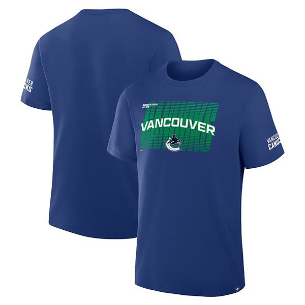 Мужская синяя футболка vancouver canucks team vision legacy Fanatics
Мужская синяя футболка vancouver canucks team vision legacy Fanatics