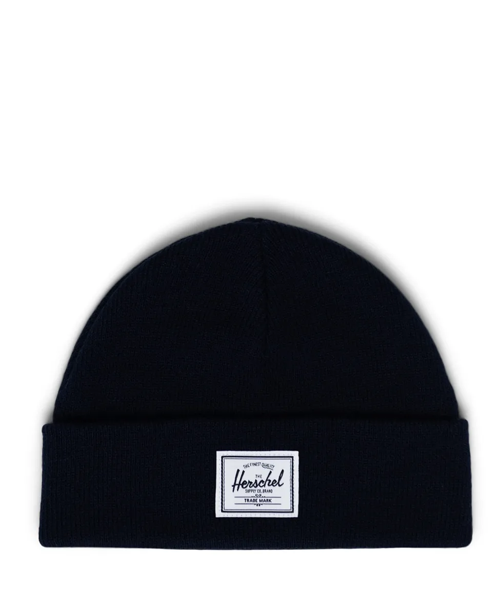 Вязаная унисекс шапка в стиле рыбака синего цвета Herschel, темно-синий
Вязаная унисекс шапка в стиле рыбака синего цвета Herschel, темно-синий