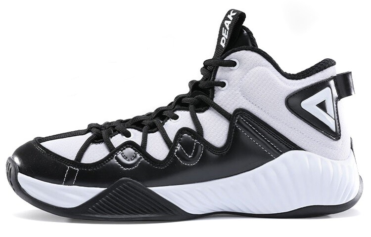 Баскетбольные кроссовки мужские среднего размера черные/белые Peak
Баскетбольные кроссовки мужские среднего размера черные/белые Peak
