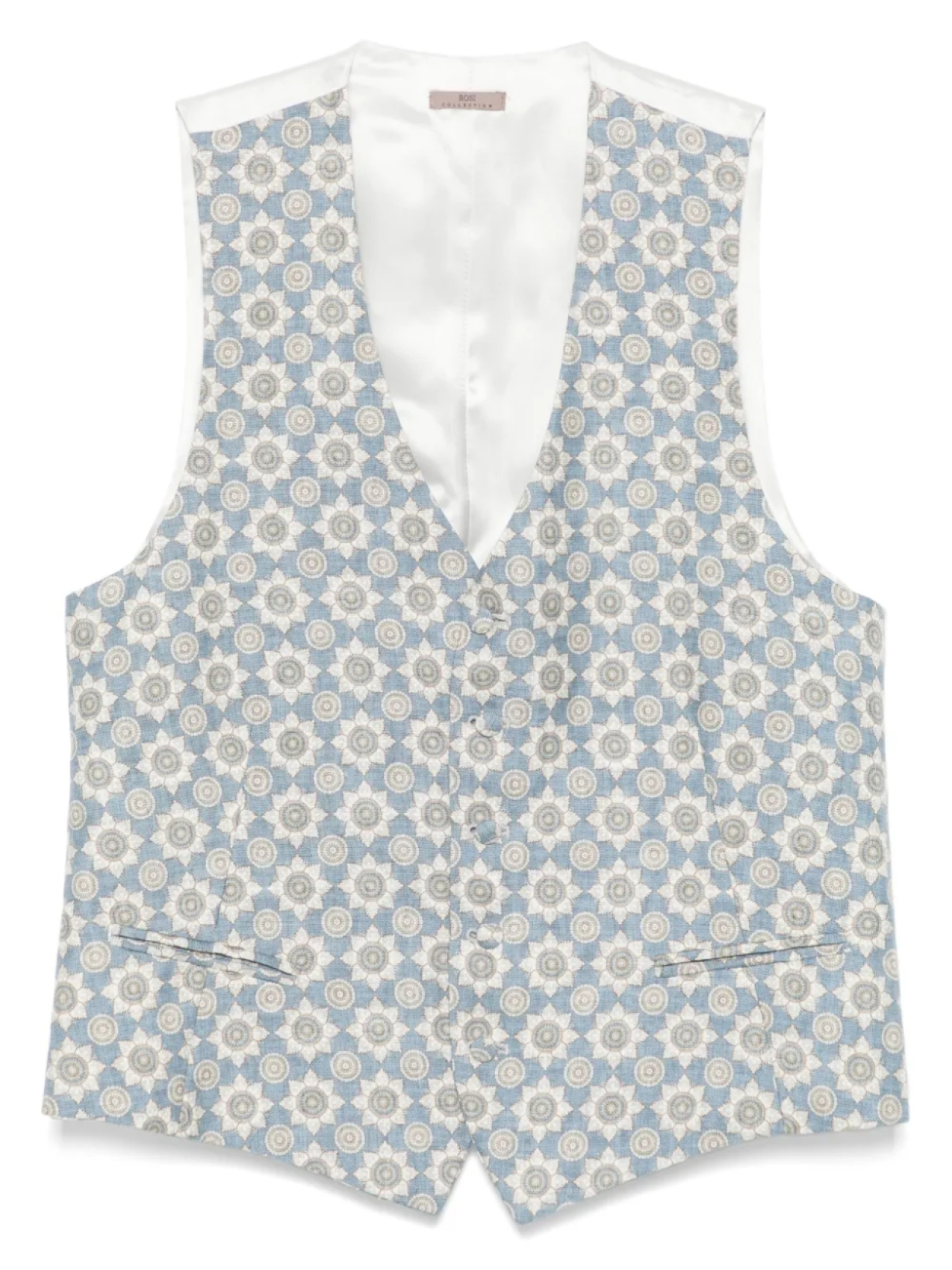 Шелковый жилет Lady Anne, синий 
Шелковый жилет Lady Anne, синий