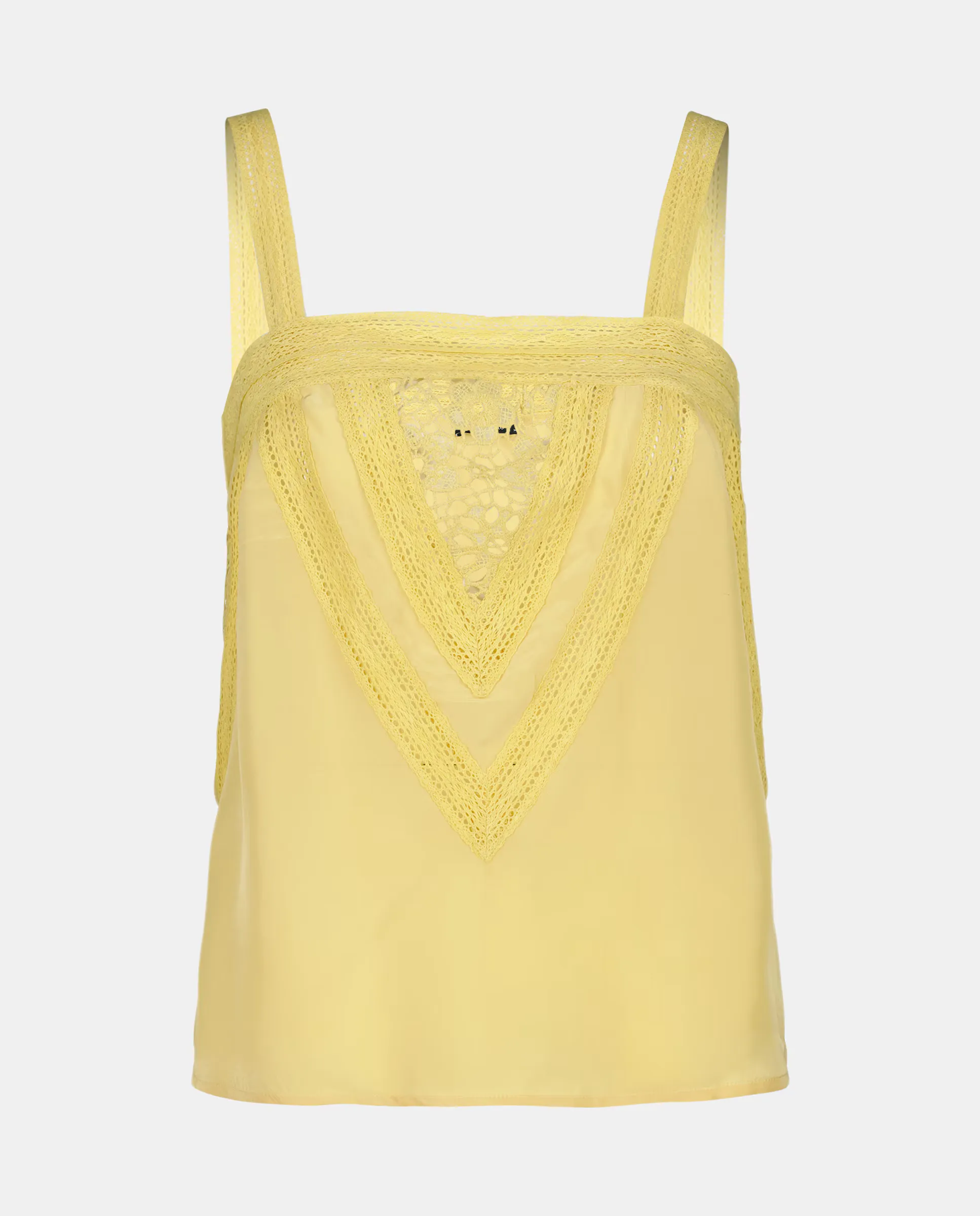 Женская блузка без рукавов с кружевной отделкой Tintoretto, цвет 390 Oro
Женская блузка без рукавов с кружевной отделкой Tintoretto, цвет 390 Oro