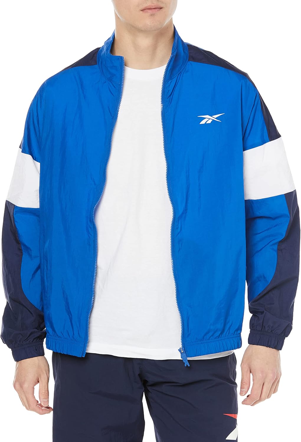 Мужская тканая толстовка с капюшоном Reebok TRAIN, синий
Мужская тканая толстовка с капюшоном Reebok TRAIN, синий