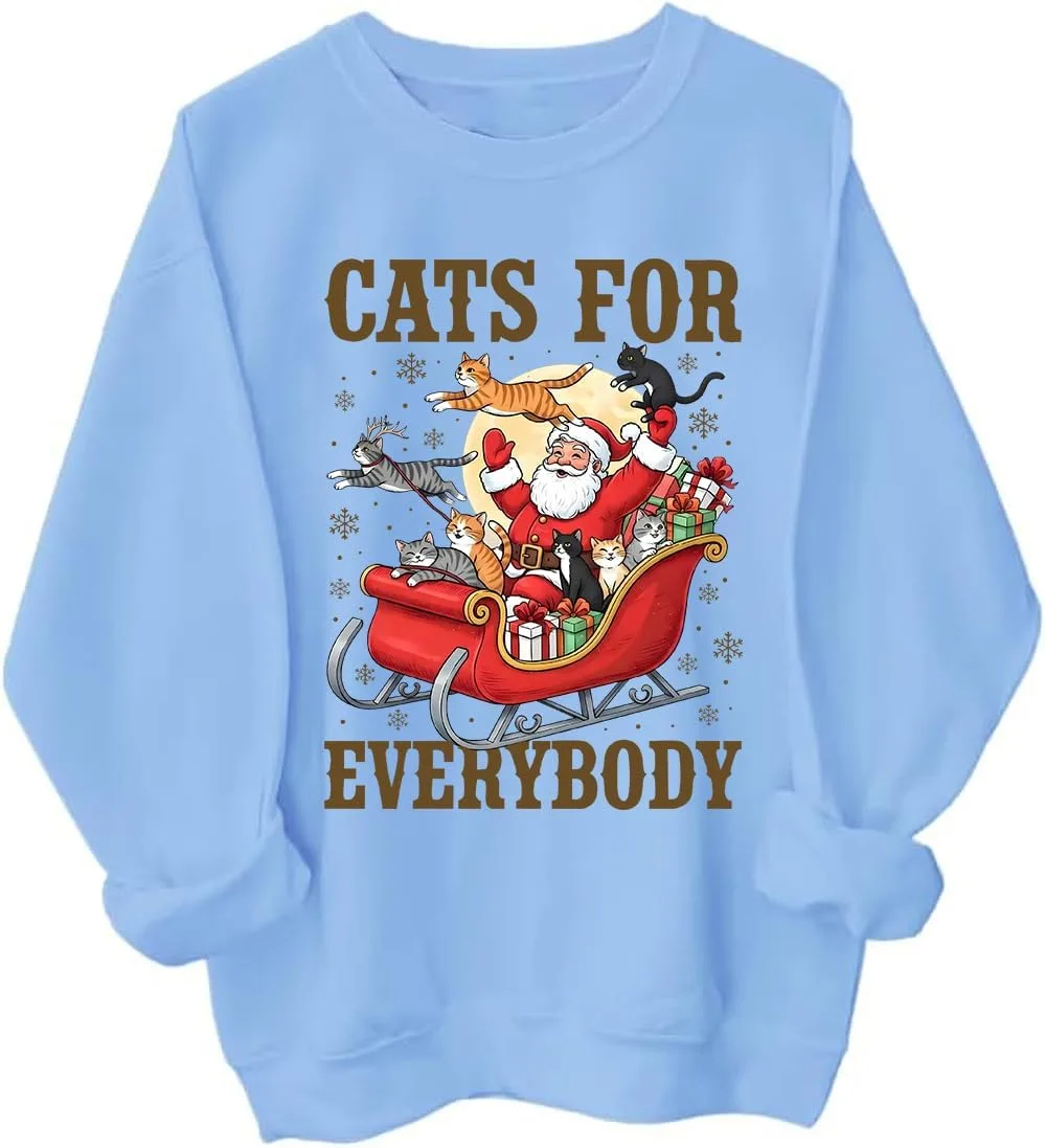 Толстовка Ugly Christmas Sweater Cats For Everybody BTGRL
Толстовка Ugly Christmas Sweater Cats For Everybody BTGRL