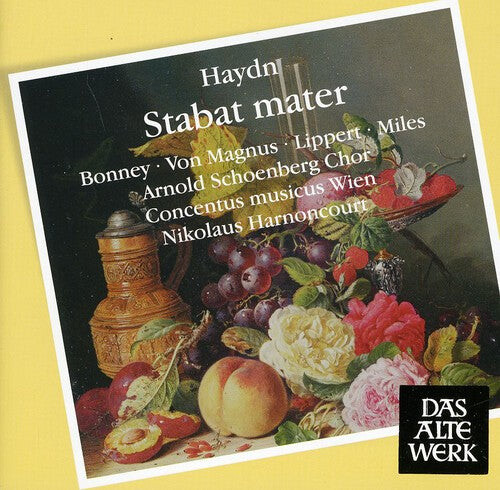CD диск Haydn / Alexander / Vienna Cm / Harnoncourt: Haydn: Stabat Mater
CD диск Haydn / Alexander / Vienna Cm / Harnoncourt: Haydn: Stabat Mater