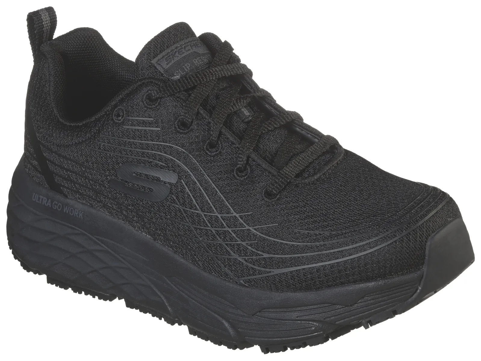 Рабочая обувь Skechers "MAX CUSHIONING ELITE SR", обувь на шнуровке для общественного питания, пригодна для машинной стирки, черный
Рабочая обувь Skechers "MAX CUSHIONING ELITE SR", обувь на шнуровке для общественного питания, пригодна для машинной стирки, черный