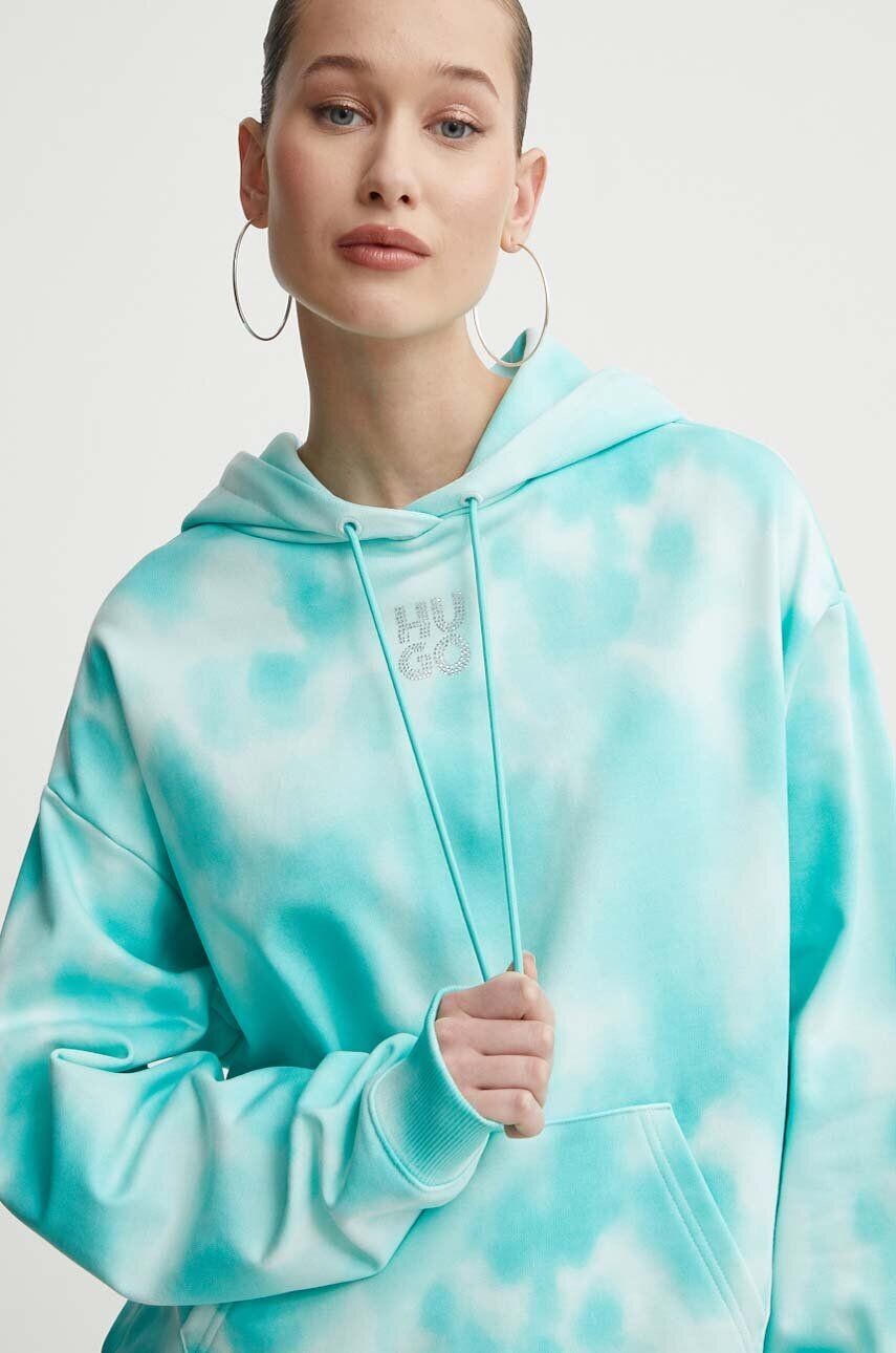 Толстовка HUGO из хлопка, зеленый
Толстовка HUGO из хлопка, зеленый