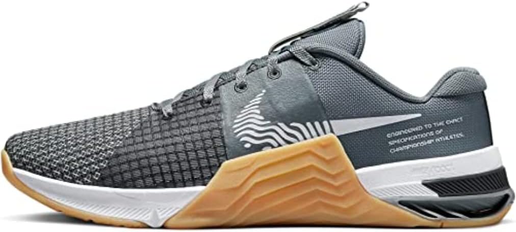 Мужские кроссовки Nike Metcon 8, Smoke Grey White Dk Smoke Grey
Мужские кроссовки Nike Metcon 8, Smoke Grey White Dk Smoke Grey