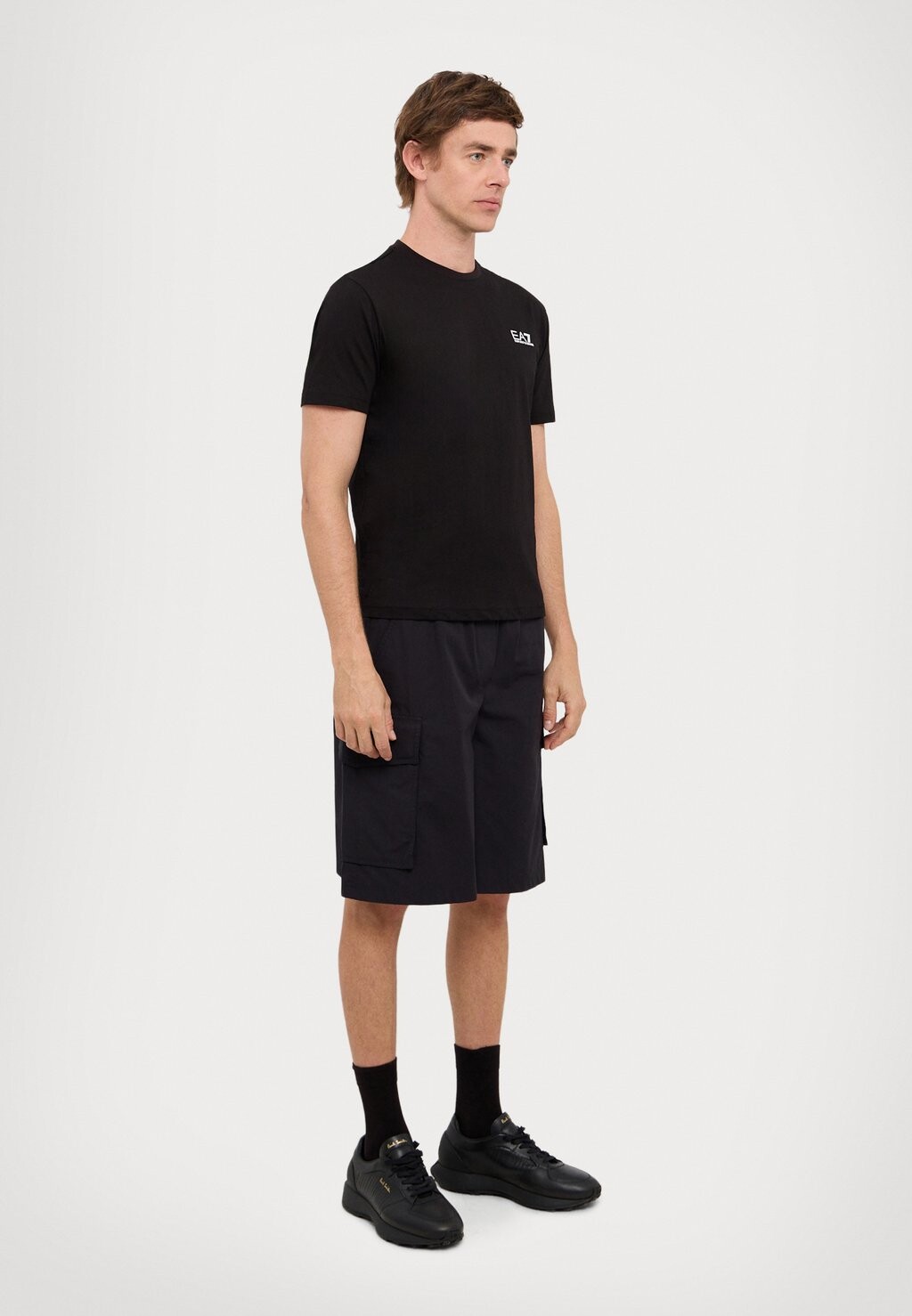 Базовая футболка EA7 Emporio Armani, черный
Базовая футболка EA7 Emporio Armani, черный