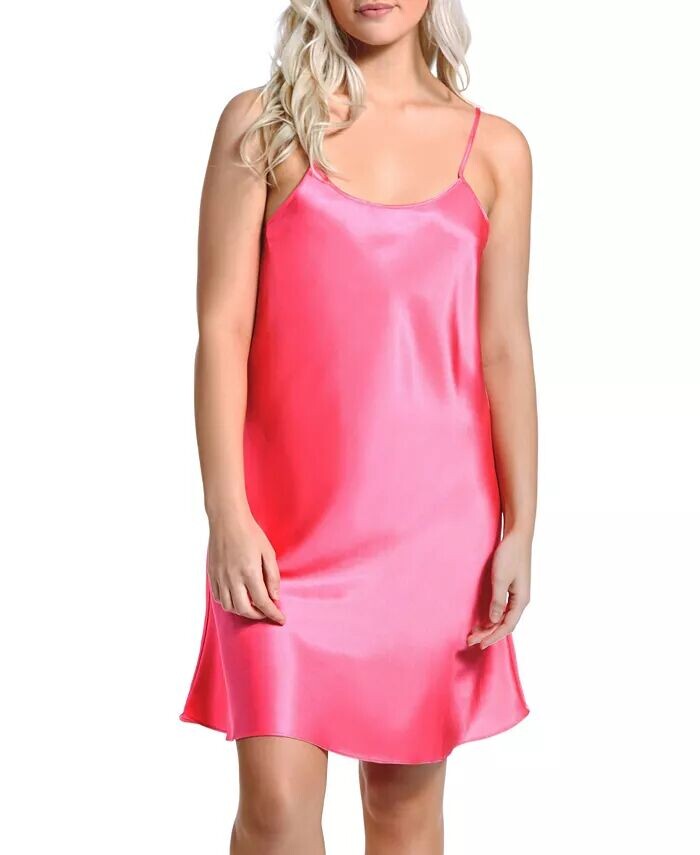 Женская атласная сорочка без рукавов Marina Lux iCollection, розовый
Женская атласная сорочка без рукавов Marina Lux iCollection, розовый