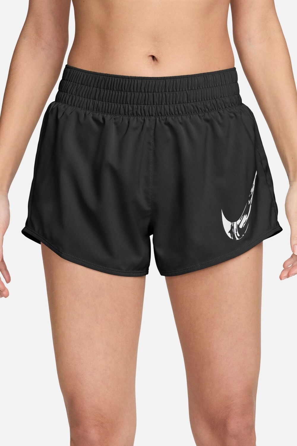 Шорты корсеты с принтом и принтом «Swoosh» от Dri fit средней посадки Nike, черный
Шорты корсеты с принтом и принтом «Swoosh» от Dri fit средней посадки Nike, черный