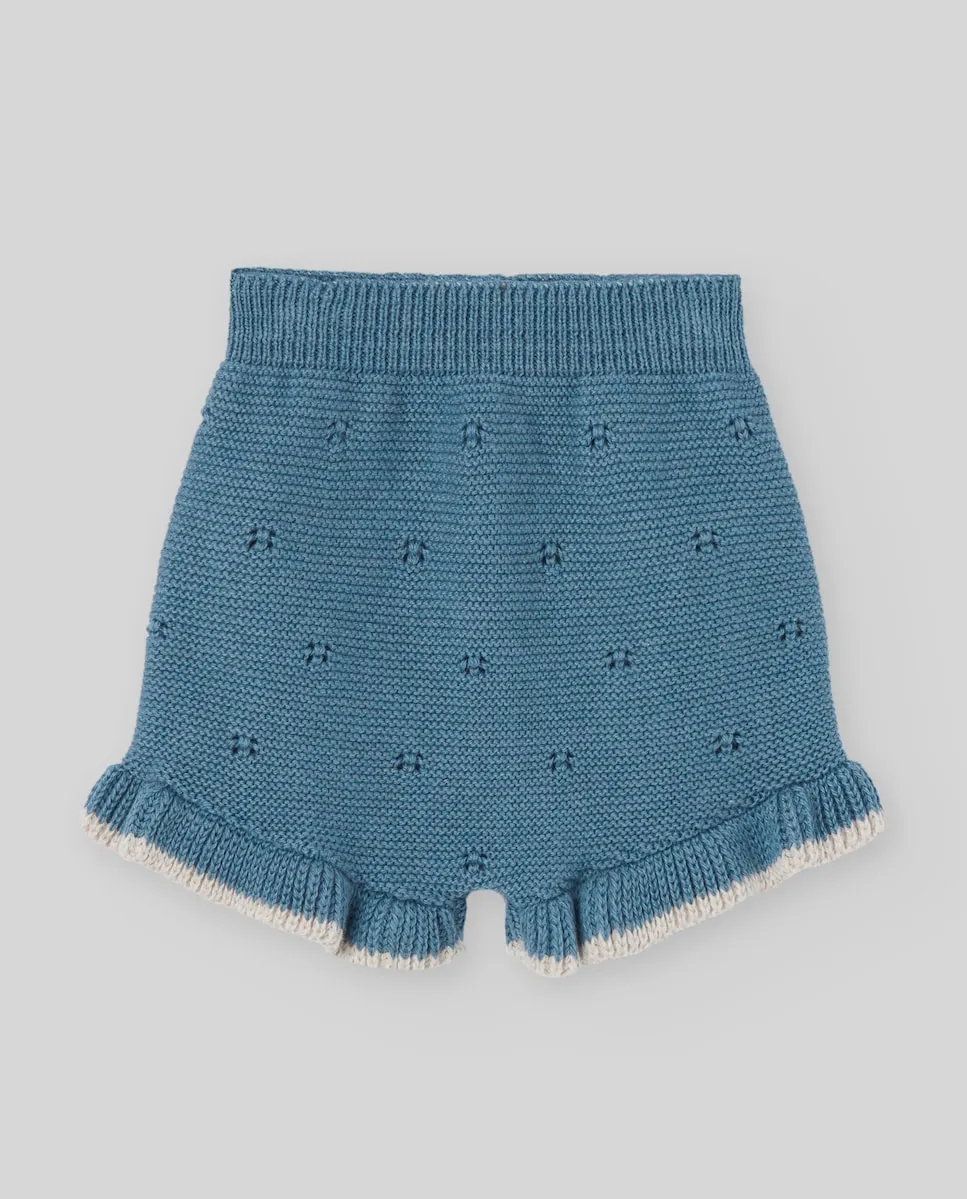 Детские шорты из хлопка и кашемира коллекции Quinta Paz Rodríguez, синий
Детские шорты из хлопка и кашемира коллекции Quinta Paz Rodríguez, синий