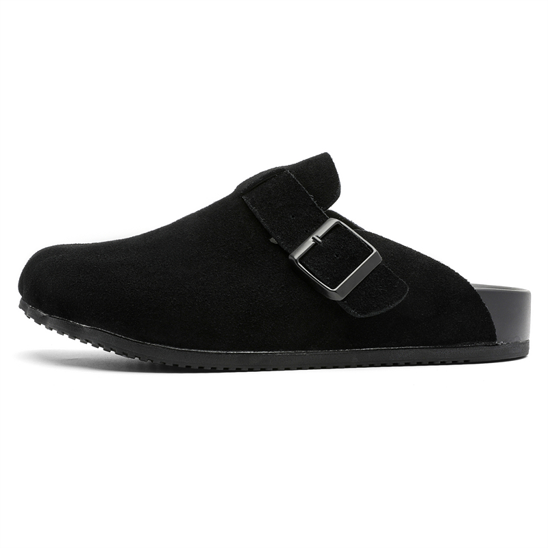 LUOMAIKE Закрытые тапочки мужские черные, цвет Black
LUOMAIKE Закрытые тапочки мужские черные, цвет Black