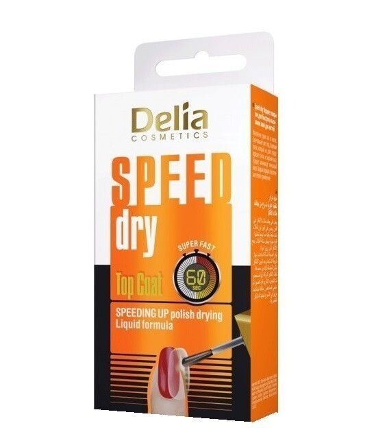 Delia Top Coat Speed Dry сушилка для лака, 11 ml
Delia Top Coat Speed Dry сушилка для лака, 11 ml