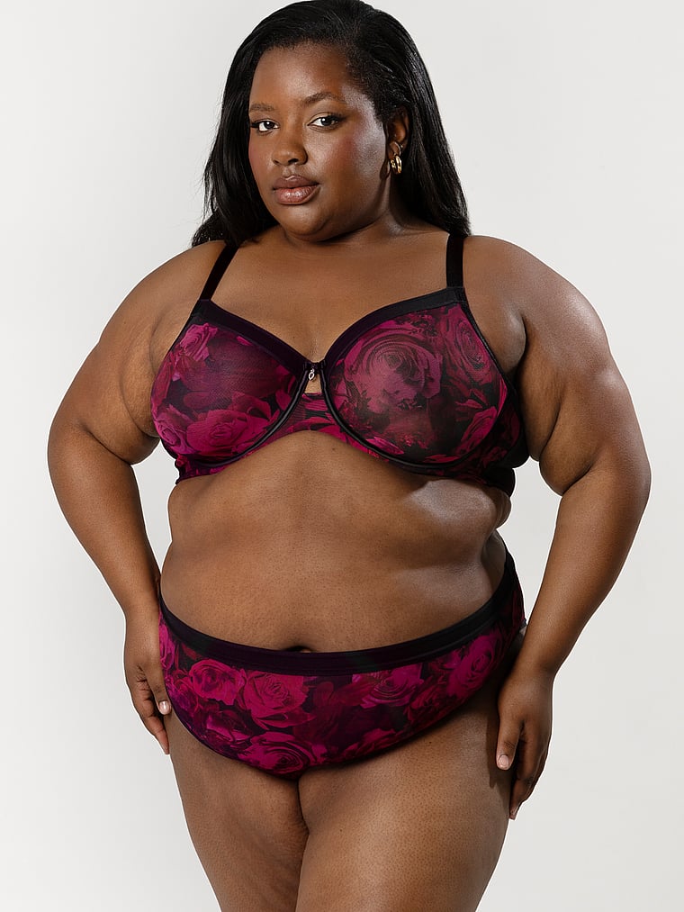 Трусики-Шорты из прозрачной сетки с высоким вырезом Curvy Couture, розовый
Трусики-Шорты из прозрачной сетки с высоким вырезом Curvy Couture, розовый