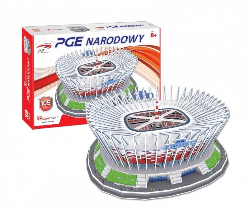 Cubic Fun, 3D-пазл PGE Narodowy Stadium
Cubic Fun, 3D-пазл PGE Narodowy Stadium