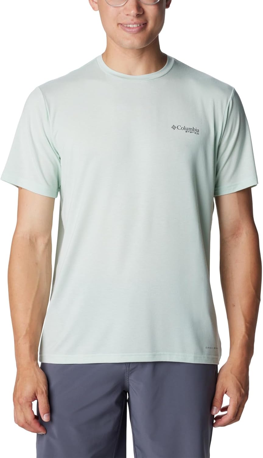 Футболка Columbia Mens PFG Uncharted Tech с коротким рукавом, Icy Morn Best Cast
Футболка Columbia Mens PFG Uncharted Tech с коротким рукавом, Icy Morn Best Cast