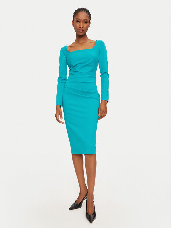 Коктейльное платье стандартного кроя Rinascimento, зеленый
Коктейльное платье стандартного кроя Rinascimento, зеленый