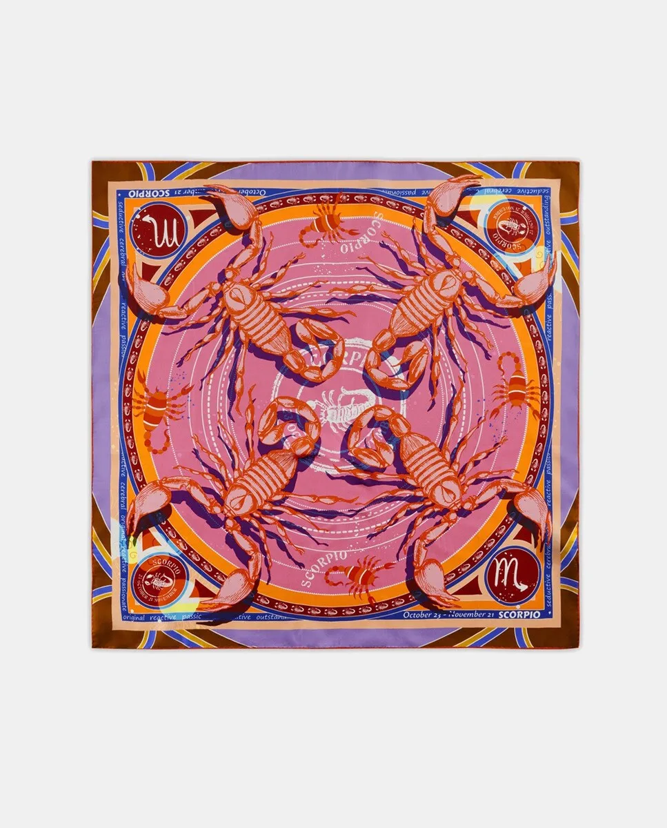 Эксклюзивный шарф из чистого шелка со знаками зодиака Codello, розовый
Эксклюзивный шарф из чистого шелка со знаками зодиака Codello, розовый