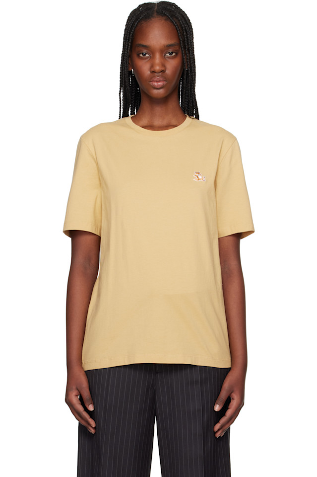 Футболка Chillax fox с принтом лисы Maison Kitsuné, цвет goldie
Футболка Chillax fox с принтом лисы Maison Kitsuné, цвет goldie