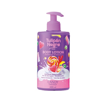 Tulpe Black Body Lotion с дозатором Candy Fantasy Maximum Moisture Supply Tulipan Negro
Tulpe Black Body Lotion с дозатором Candy Fantasy Maximum Moisture Supply Tulipan Negro