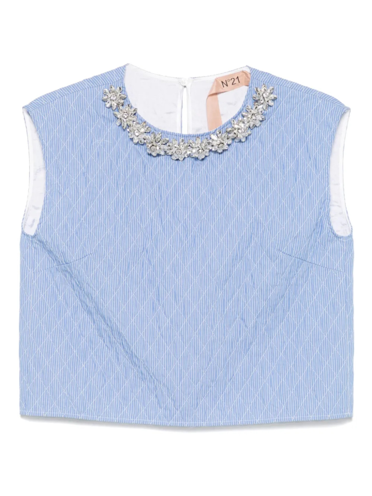 Стеганый топ Nº21, синий
Стеганый топ Nº21, синий