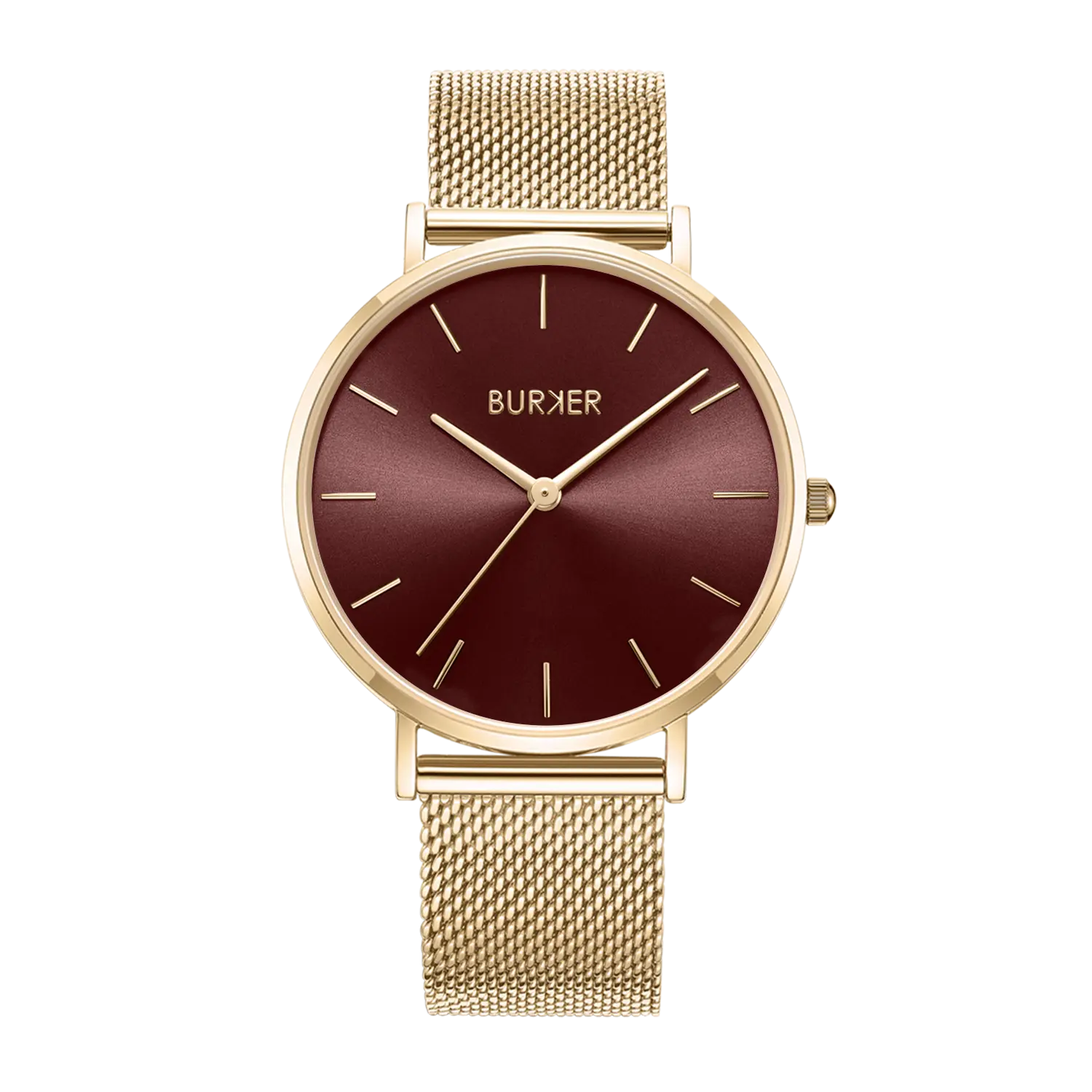 Часы Ruby Gold Burgundy Mesh Burker
Часы Ruby Gold Burgundy Mesh Burker