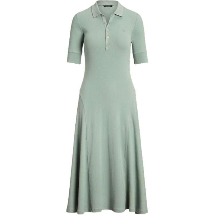 LAUREN RALPH LAUREN SS24 платье с короткими рукавами Women's Green
LAUREN RALPH LAUREN SS24 платье с короткими рукавами Women's Green