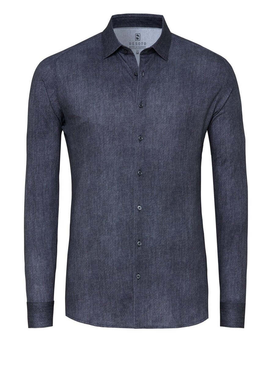 Рубашка Slim Fit на пуговицах DESOTO, темно-синий
Рубашка Slim Fit на пуговицах DESOTO, темно-синий