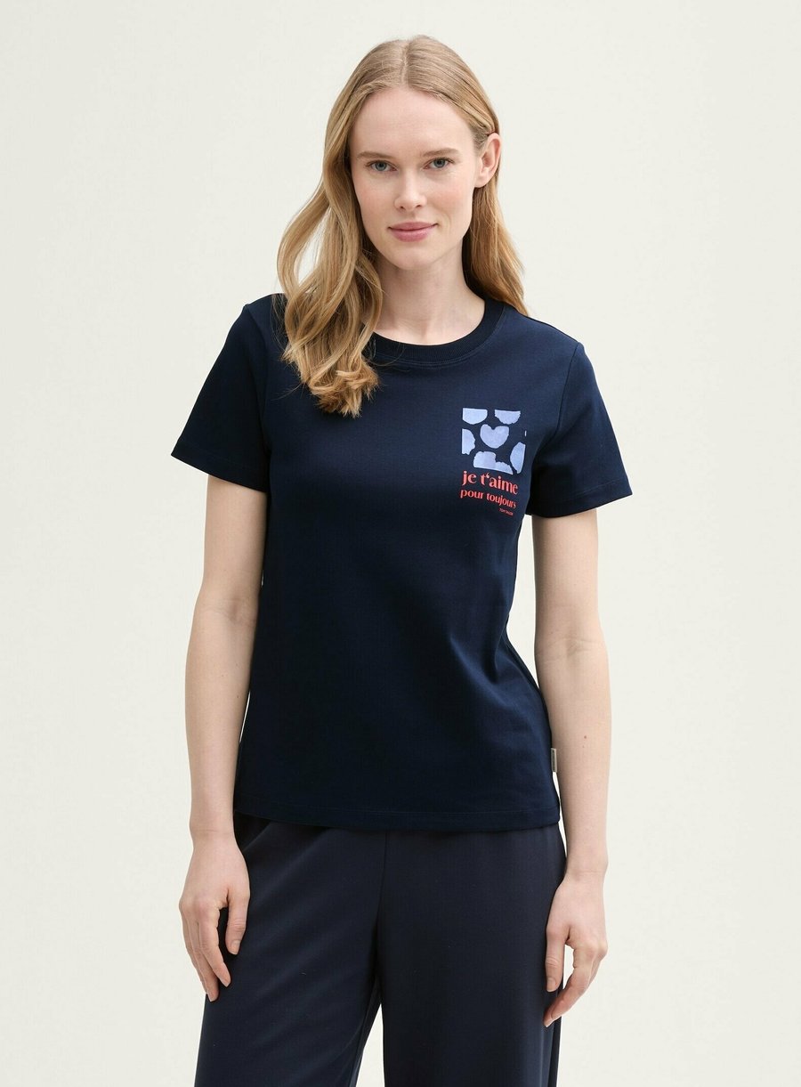 Футболка TOM TAILOR Print T-shirt, Sky Captain Blue/Dark Blue, Синий, Футболка TOM TAILOR Print T-shirt, Sky Captain Blue/Dark Blue
Футболка TOM TAILOR Print T-shirt, Sky Captain Blue/Dark Blue, Синий, Футболка TOM TAILOR Print T-shirt, Sky Captain Blue/Dark Blue