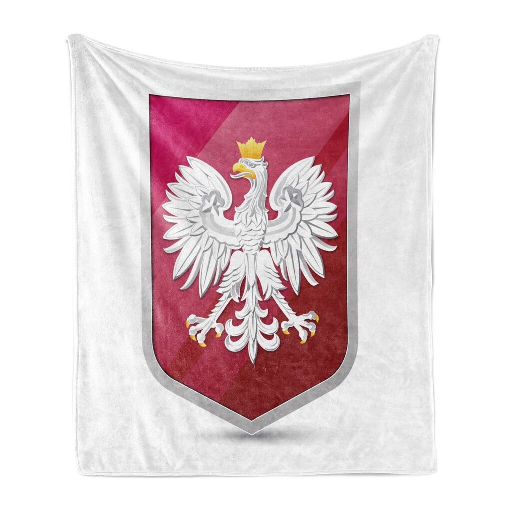ABAKUHAUS Полирующее мягкое фланелевое флисовое одеяло, герб Польши, символика коронованного орла, 175 x 230 см, рубиново-розовый и белый цвета
ABAKUHAUS Полирующее мягкое фланелевое флисовое одеяло, герб Польши, символика коронованного орла, 175 x 230 см, рубиново-розовый и белый цвета