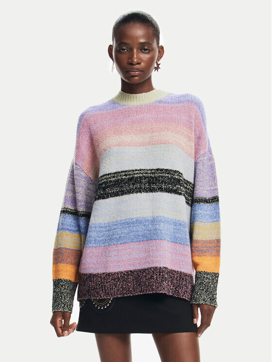 Свитер обычного кроя Desigual, мультиколор
Свитер обычного кроя Desigual, мультиколор