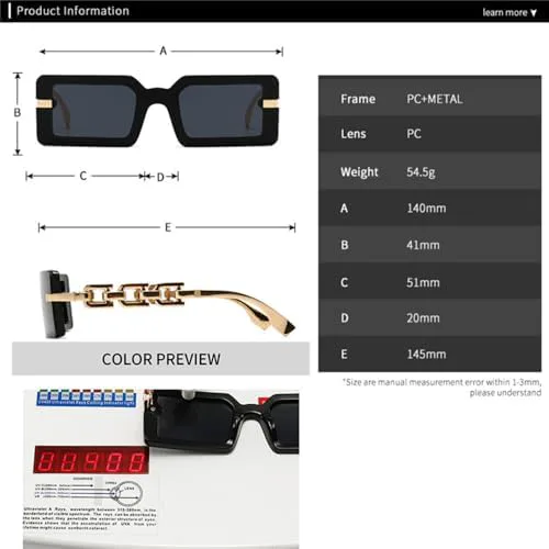 Солнцезащитные очки для женщин в стиле ретро с градиентным переходом, защита от УФ-излучения UV400; солнцезащитные очки для мужчин в оправе с цепочкой MTZJH, C2 Tea
Солнцезащитные очки для женщин в стиле ретро с градиентным переходом, защита от УФ-излучения UV400; солнцезащитные очки для мужчин в оправе с цепочкой MTZJH, C2 Tea