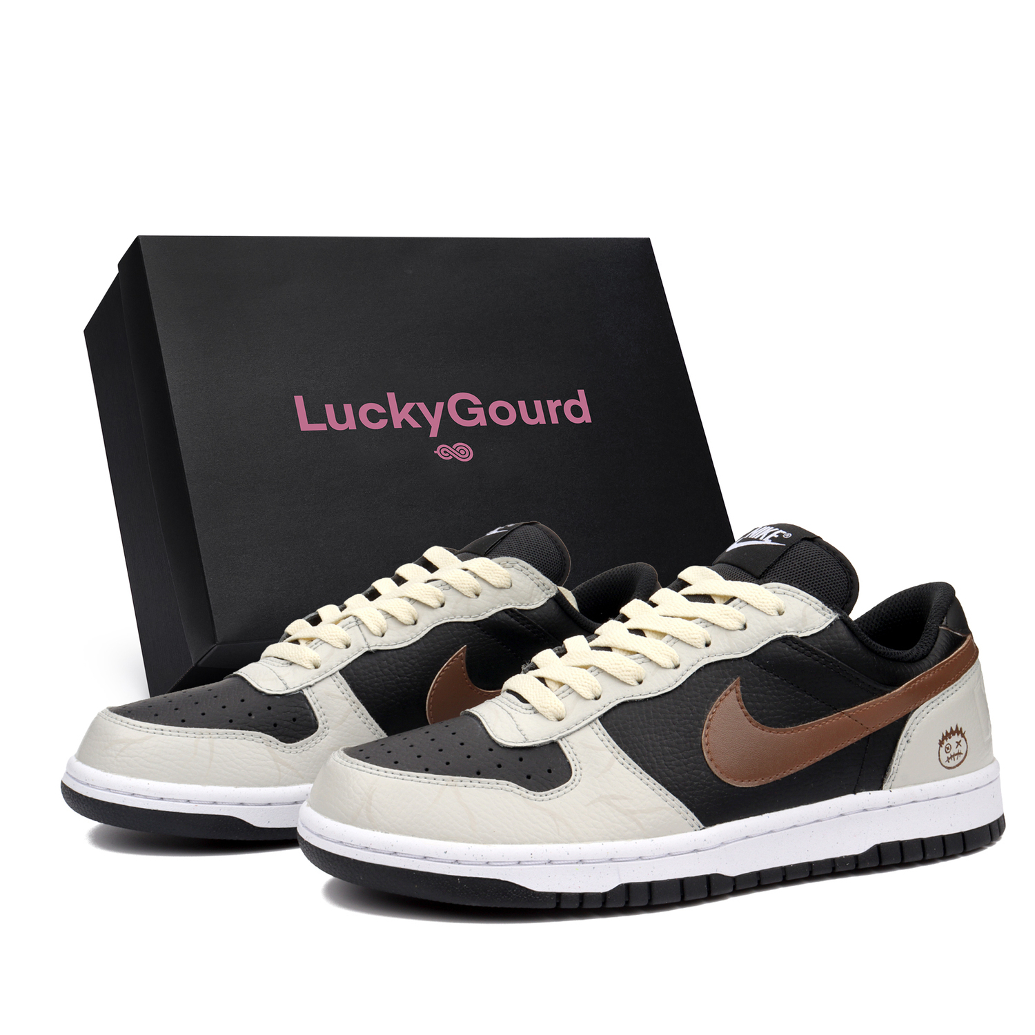 Большие Mocha Doll низкие кеды для скейтборда мужские белый кофе Nike, черный
Большие Mocha Doll низкие кеды для скейтборда мужские белый кофе Nike, черный