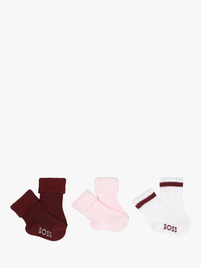 Детские носки из хлопковой смеси HUGO BOSS, Pack of 3, Offwhite
Детские носки из хлопковой смеси HUGO BOSS, Pack of 3, Offwhite