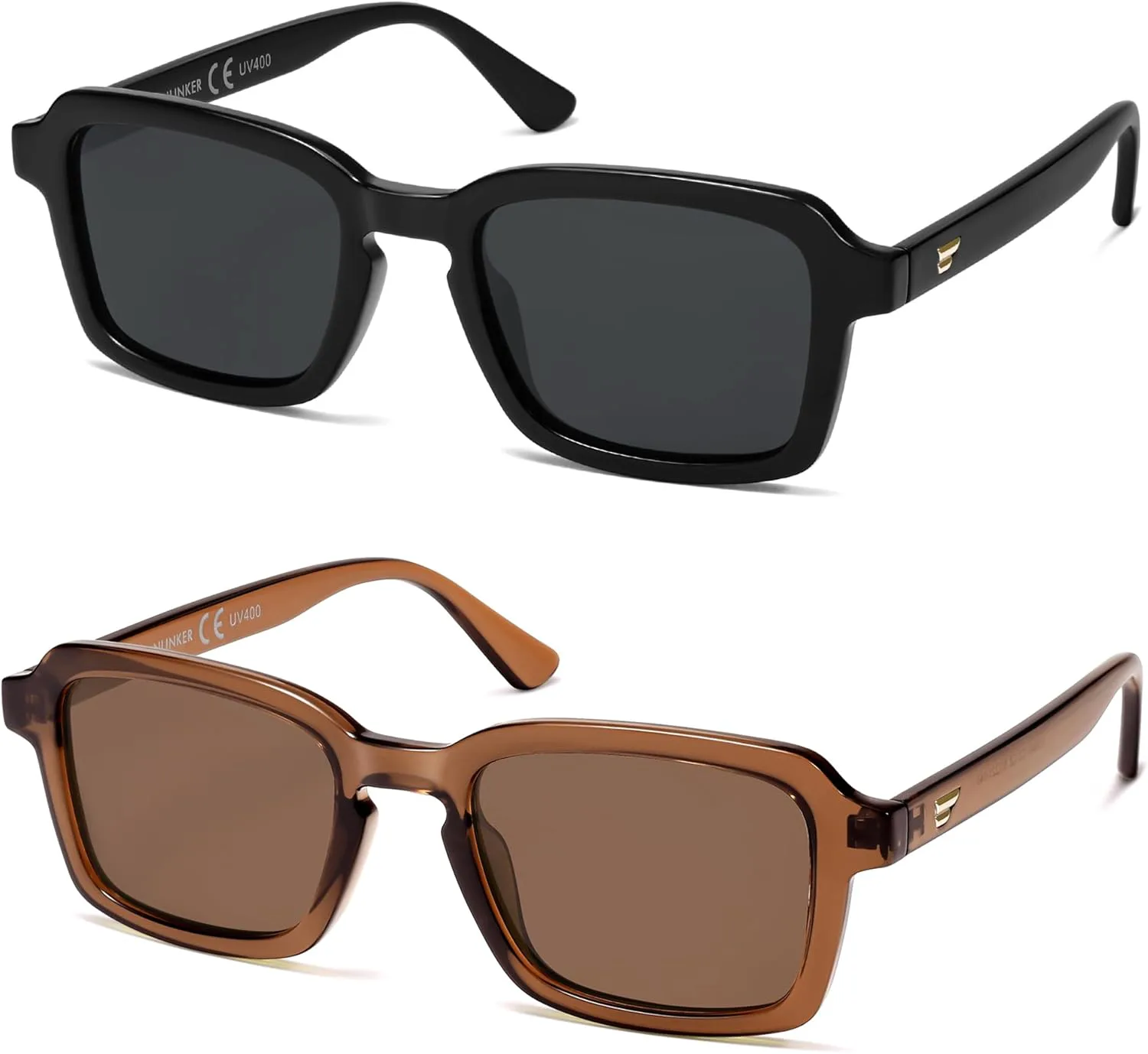 Поляризованные солнцезащитные очки VANLINKER в модном квадратном стиле для женщин и мужчин, ретро-шик, милый дизайн, модель VL9849, 2 Pack Black Frame + Brown Frame
Поляризованные солнцезащитные очки VANLINKER в модном квадратном стиле для женщин и мужчин, ретро-шик, милый дизайн, модель VL9849, 2 Pack Black Frame + Brown Frame