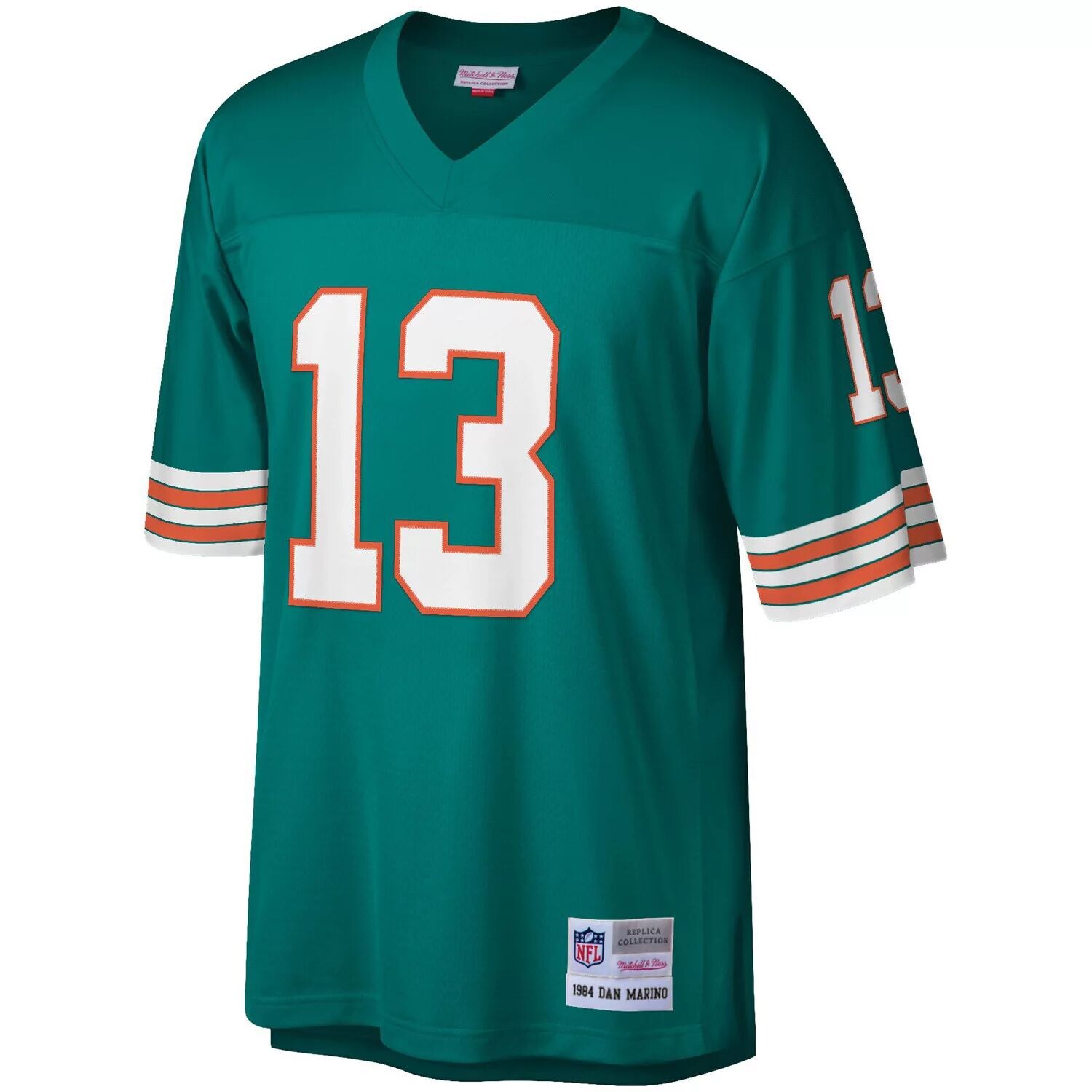 Мужская футболка Mitchell & Ness Dan Marino Aqua Miami Dolphins Retired Player Legacy Replica Джерси
Мужская футболка Mitchell & Ness Dan Marino Aqua Miami Dolphins Retired Player Legacy Replica Джерси
