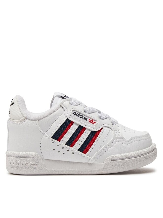 Кроссовки Continental 80 Stripes El adidas, белый 
Кроссовки Continental 80 Stripes El adidas, белый