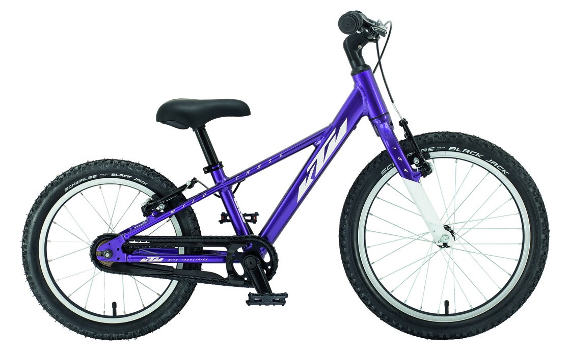 Детский велосипед KTM Wild Cross 16 - 16 дюймов - Diamant - 2023, цвет Lila|metallic purple (white)
Детский велосипед KTM Wild Cross 16 - 16 дюймов - Diamant - 2023, цвет Lila|metallic purple (white)