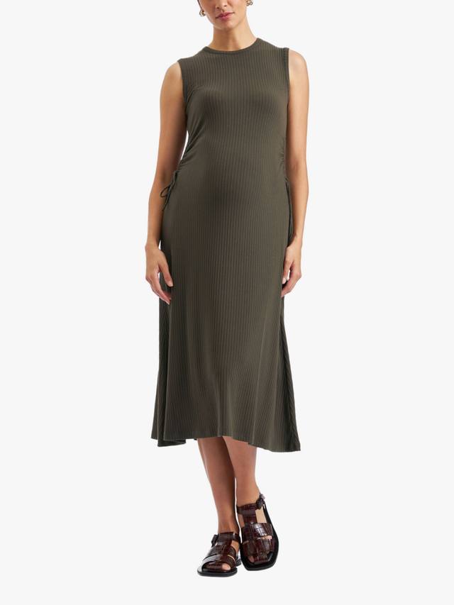 Платье для беременных трапециевидной формы carol rib Ripe, хаки
Платье для беременных трапециевидной формы carol rib Ripe, хаки