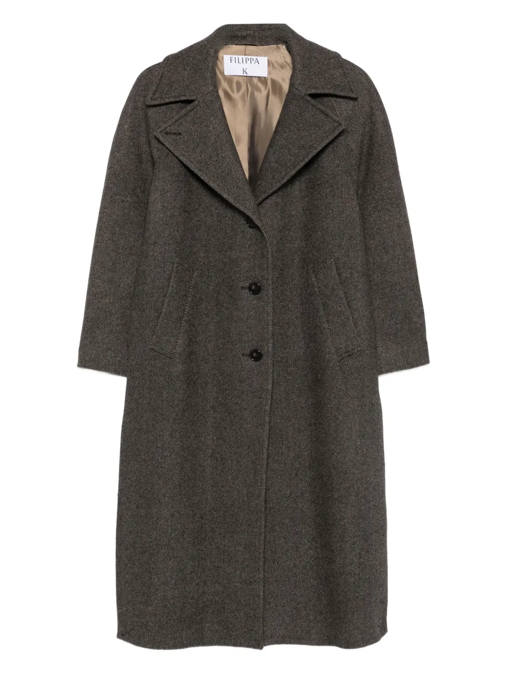 Пальто на пуговице Filippa K, коричневый
Пальто на пуговице Filippa K, коричневый