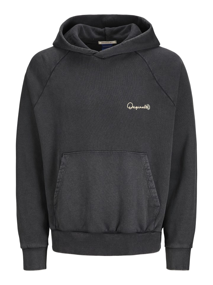 Черная толстовка с капюшоном Jack & Jones
Черная толстовка с капюшоном Jack & Jones